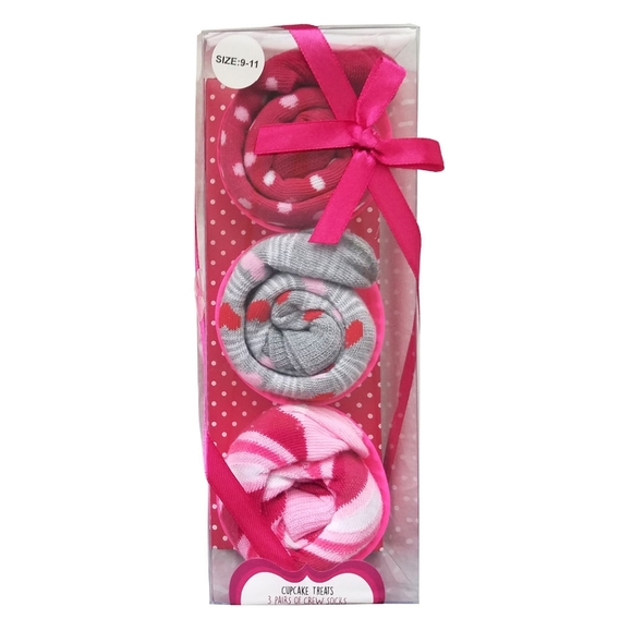 Accessories - 🆕♥Cupcake Treats Valentine's Day Crew Socks Accessories - 🆕♥Cupcake Treats Valentine's Day Crew Socks